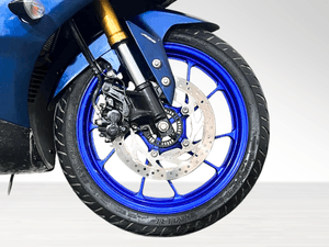 Used 2023 Yamaha R15 V4 Racing Blue for sale in Delhi - thumbnail 5