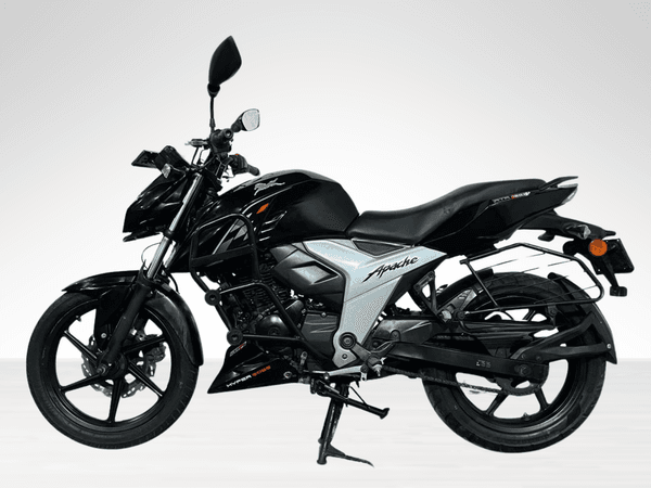 Used 2021 TVS Apache RTR 160 4V Single Disc ABS - Black Edition for sale in Delhi - photo 1