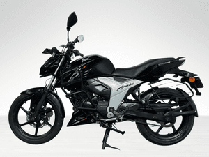 Used 2021 TVS Apache RTR 160 4V Single Disc ABS - Black Edition for sale in Delhi - thumbnail 1