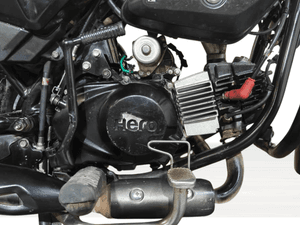 Used 2024 Hero HF Deluxe Drum Self Alloy Black for sale in Delhi - thumbnail 7
