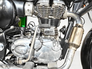 Used 2021 Royal Enfield Classic 350 Classic Dark - Dual Channel ABS for sale in Delhi - thumbnail 7