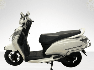Used 2022 TVS Jupiter 125 Drum - Alloy Wheel for sale in Jaipur - thumbnail 1