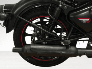 Used 2024 Royal Enfield Classic 350 Classic Dark - Dual Channel ABS for sale in Jaipur - thumbnail 6