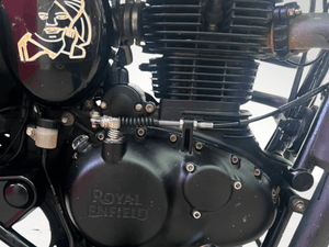 Used 2022 Royal Enfield Classic 350 Classic Dark - Dual Channel ABS for sale in Jaipur - thumbnail 7