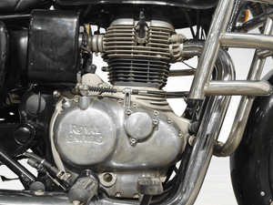 Used 2023 Royal Enfield Bullet 350 Military Silver for sale in Delhi - thumbnail 7