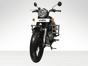 Used 2023 Royal Enfield Bullet 350 Military Silver for sale in Delhi - thumbnail 3
