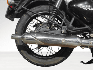 Used 2023 Royal Enfield Bullet 350 Military Silver for sale in Delhi - thumbnail 6