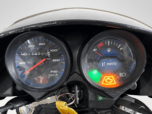 Used 2024 Hero HF Deluxe Drum Self Alloy Black for sale in Faridabad - thumbnail 8