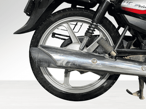 Used 2024 Hero HF Deluxe Drum Self Alloy Black for sale in Faridabad - thumbnail 6