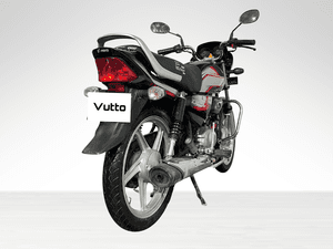 Used 2024 Hero HF Deluxe Drum Self Alloy Black for sale in Faridabad - thumbnail 4