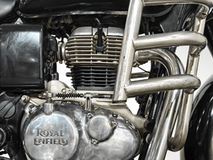 Used 2024 Royal Enfield Bullet 350 Military Silver for sale in Delhi - thumbnail 7