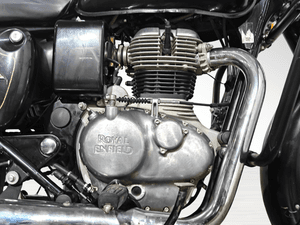Used 2025 Royal Enfield Bullet 350 Battalion Black for sale in Delhi - thumbnail 7
