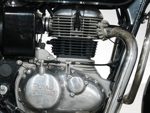 Used 2024 Royal Enfield Bullet 350 Battalion Black for sale in Gurgaon - thumbnail 7