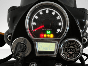 Used 2023 Royal Enfield Classic 350 Classic Dark - Dual Channel ABS for sale in Delhi - thumbnail 8