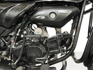 Used 2025 Hero HF Deluxe Drum Self Alloy Black for sale in Delhi - thumbnail 7