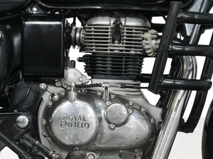 Used 2025 Royal Enfield Bullet 350 Battalion Black for sale in Delhi - thumbnail 7