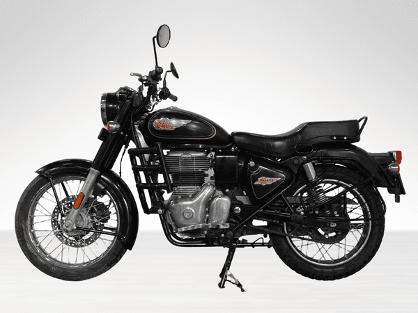 Used 2025 Royal Enfield Bullet 350 Battalion Black for sale in Delhi - photo 1