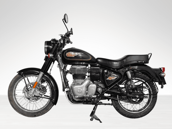 Used 2024 Royal Enfield Bullet 350 Battalion Black for sale in Gurgaon - photo 1