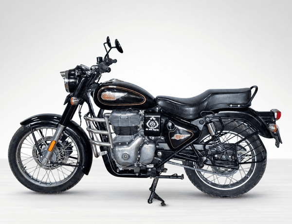 Used 2024 Royal Enfield Bullet 350 Battalion Black for sale in Jaipur - photo 1